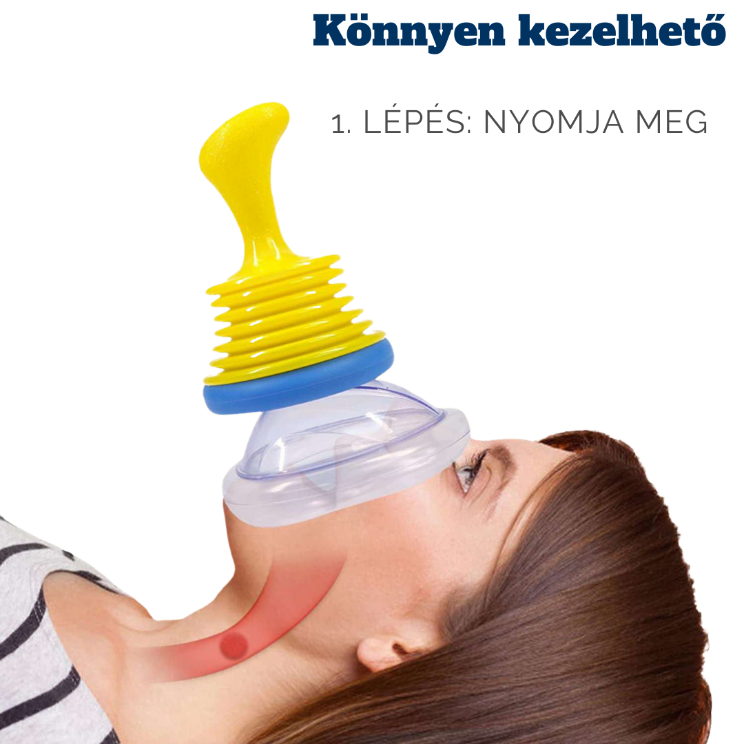 Légsegély™ - Vészhelyzeti szívóeszköz a légutak tisztítására - ErsteLuft™