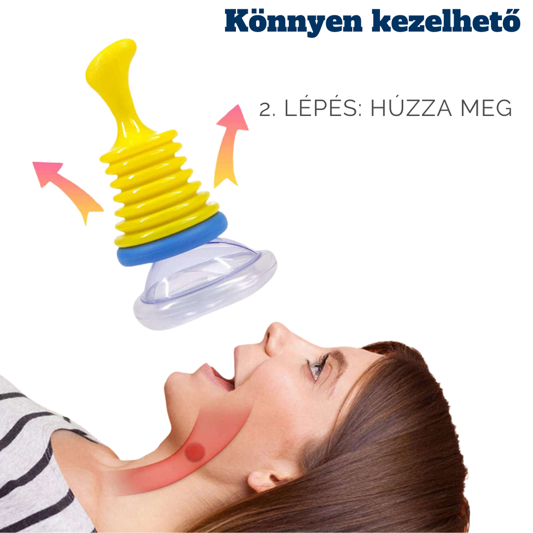 Légsegély™ - Vészhelyzeti szívóeszköz a légutak tisztítására - ErsteLuft™