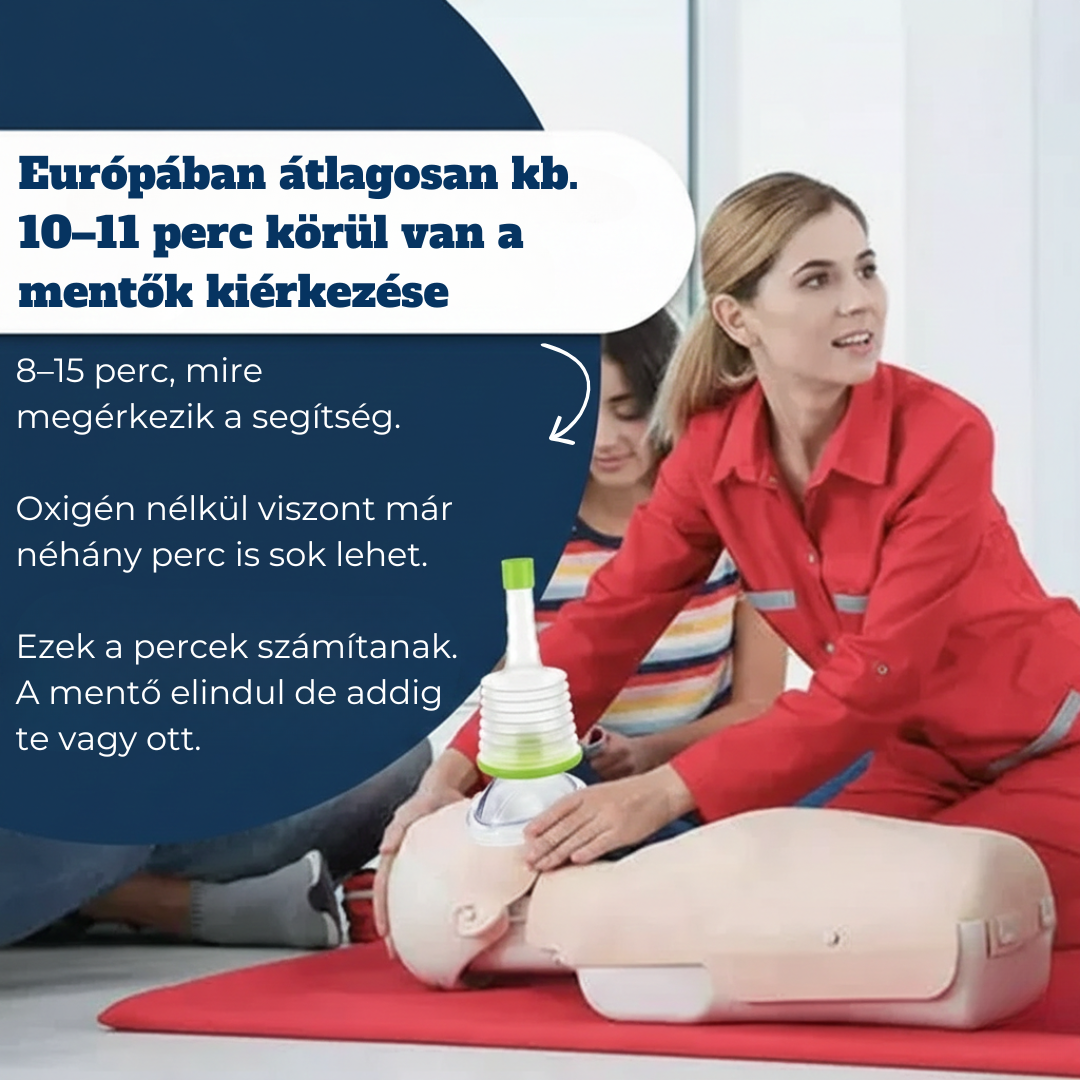 Légsegély™ - Vészhelyzeti szívóeszköz a légutak tisztítására